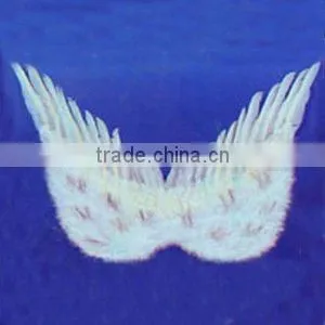 wholesale red feather wings
