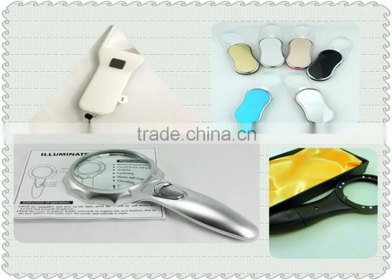 hot sale cute high quality bookmarks magnifying glass ruler