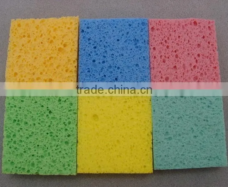 Magic Compressed Cellulose Sponge for Kitchen Cleaning