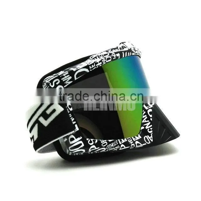 Motocross motorcycle goggle helmet goggles muti color lens