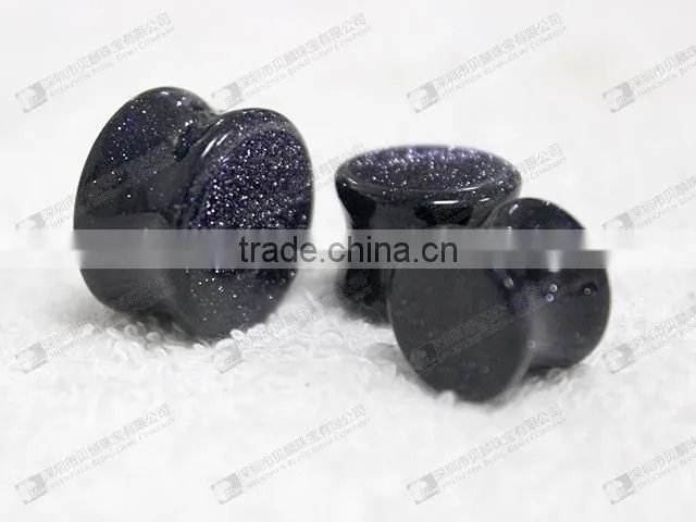 Stone ear plugs ear expander plugs