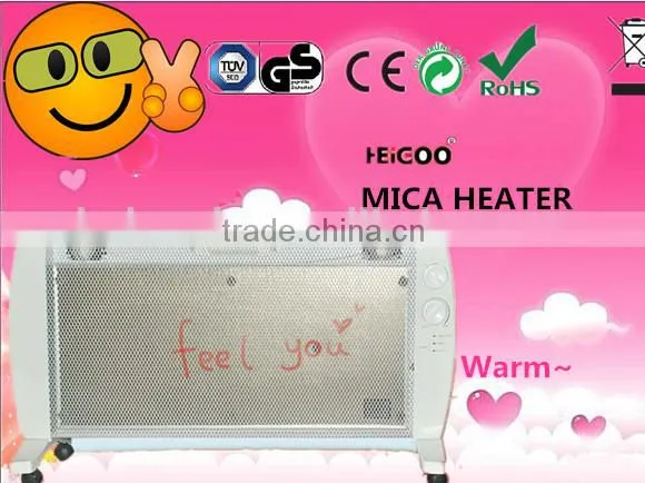 Electric Panel mica heater 2000W with IP24 Wall mounted heater
