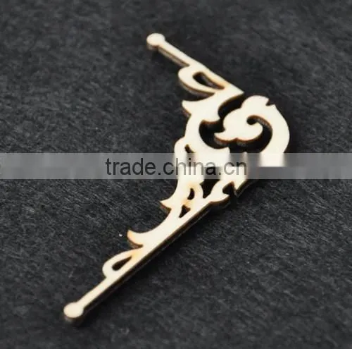wood veneer shape for decoration