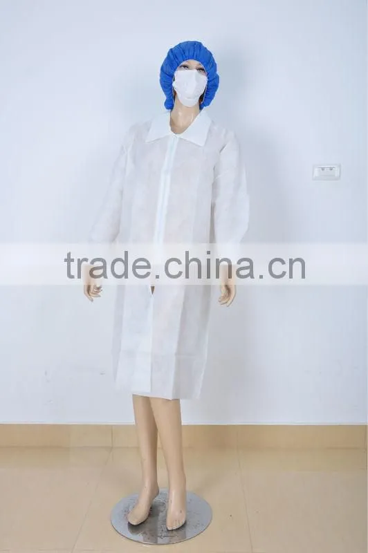 disposable polyproplene doctor and nurse gowns
