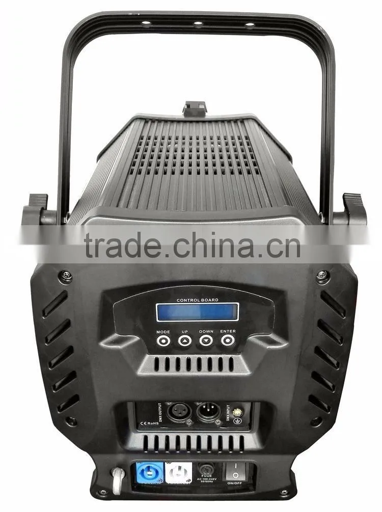 High Quality DMX Dimming Zoom CRI Ra 95 3200K Warm White 400W LED Studio Light Fresnel Spotlight For Video