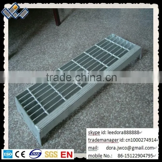 hot dip galvanized g255/30/100 steel grating factory