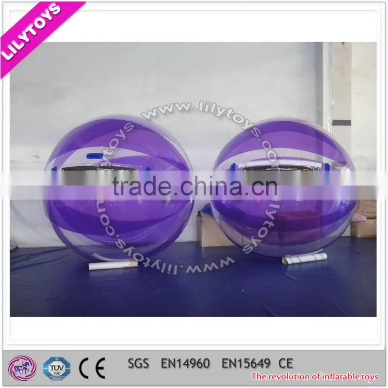 cheap inflatable body zorbing ball for kids ,PVC durable zorbing ball for water park