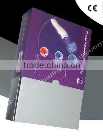 High quality Led dermaroller with changeable head