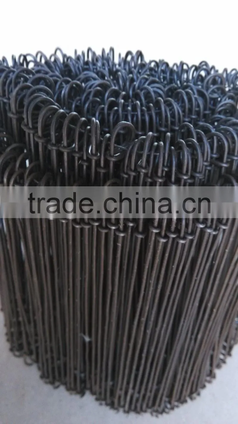 METAL WIRE REBAR AND MULTIPURPOSE DOUBLE LOOP TIES - LENGTH 6" (150mm)