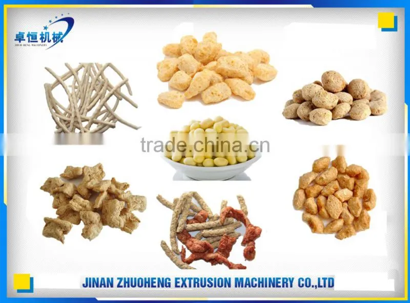 Textured Soya Protein Extruder Making Machine