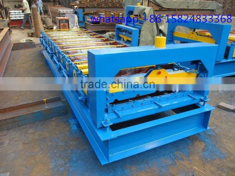 Glazed Tile Roll Forming Machine/tile press roll former
