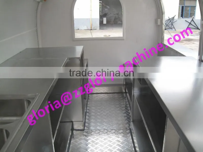 2017 Hot sale customized food truck van/food trailer/ fast food truck