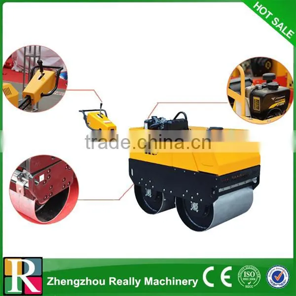 Double drum high efficiency diesel engine non used road roller