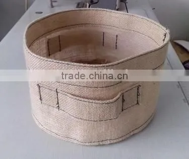 jute linen garden bag home garden storage bag leaf bag leef sack