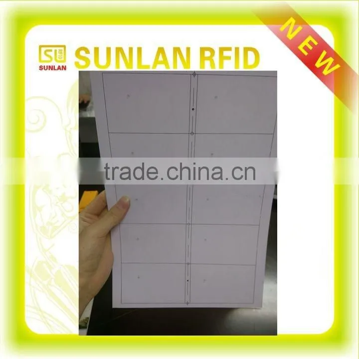 6 pin Dual interface Smart card Inlay Prelam Rfid Card Inlay sheet