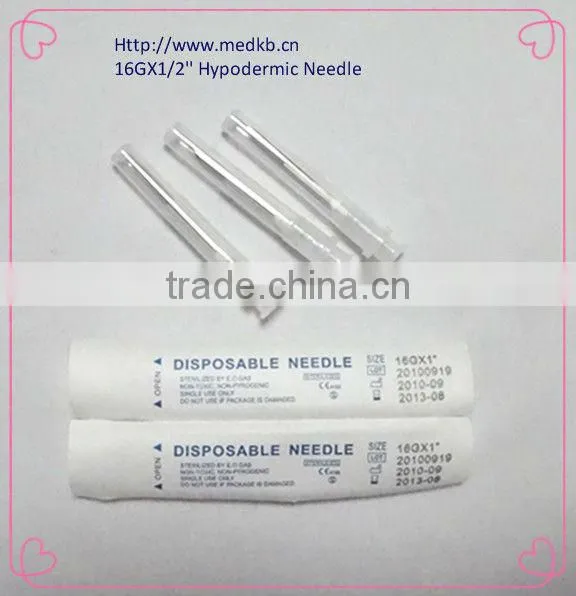 Kangbao 18G Plastic Hypodermic Needle