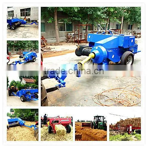 Large capacity square hay baler match the tractor