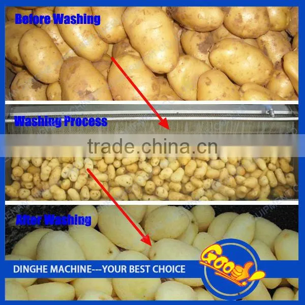 China manufacturer lotus root washing and peeling machine