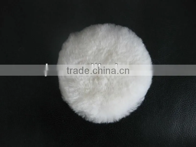 100% sheepskin wool polishing pad