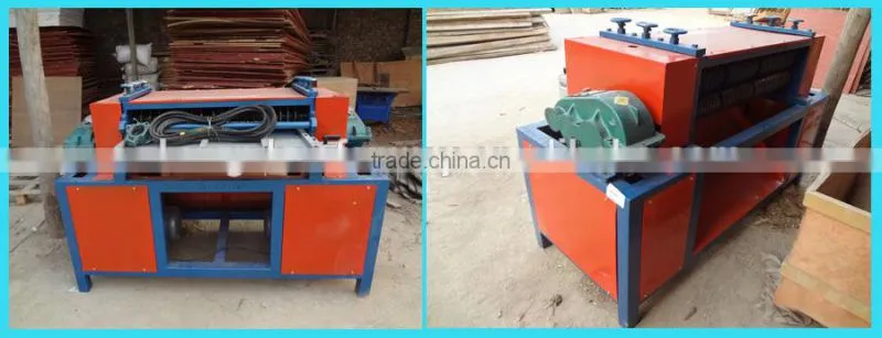 Waste compressed radiator crusher and separator