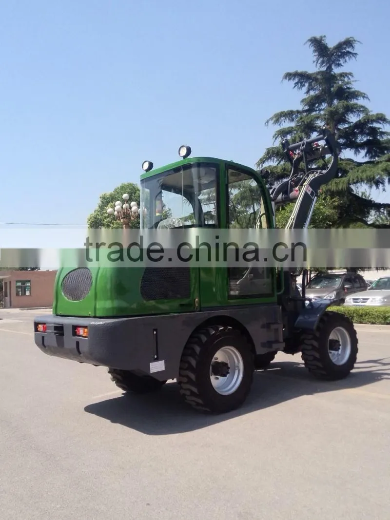 HY610 mini wheel loader with pilot control.quick couple