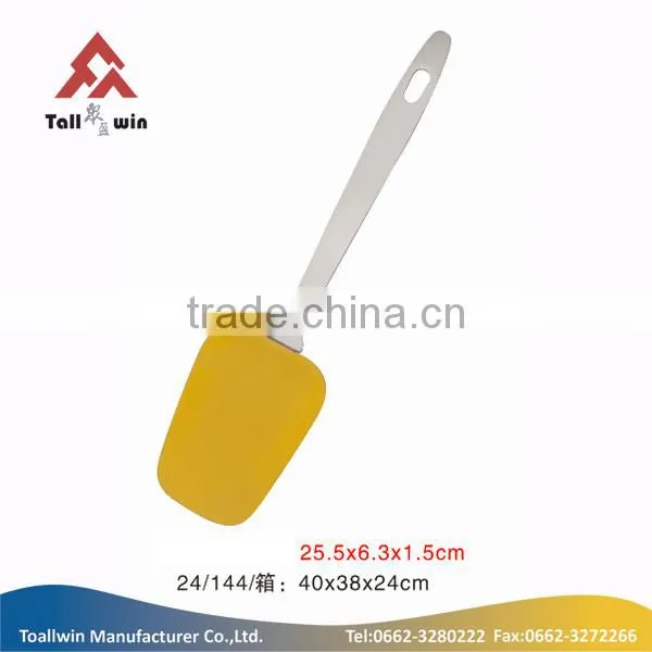 Food grade silicone kitchen utensils/yellow silicone spatula
