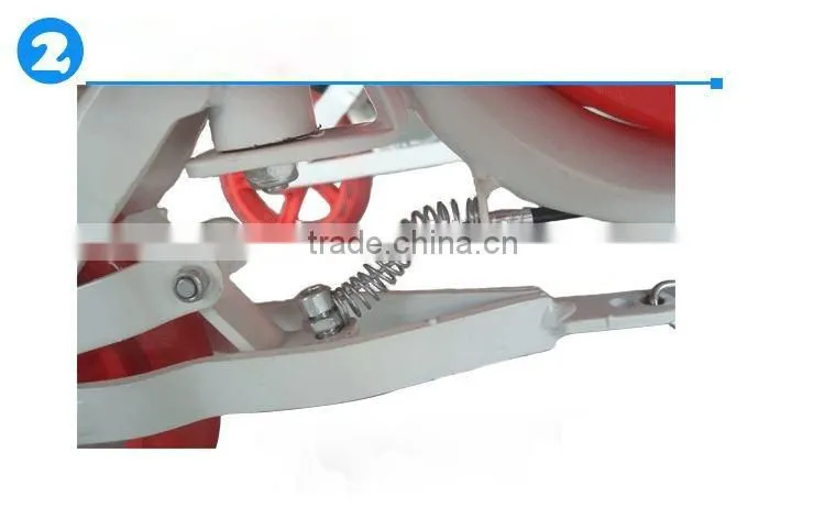Good quality!!!large adult frog kick scooter 3 wheels