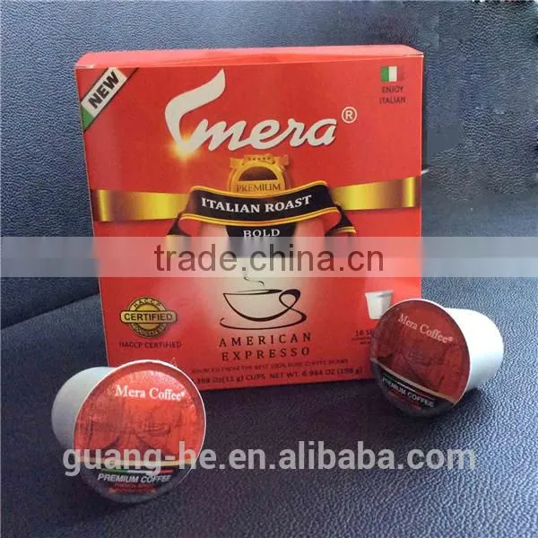 single serve coffee K-cup