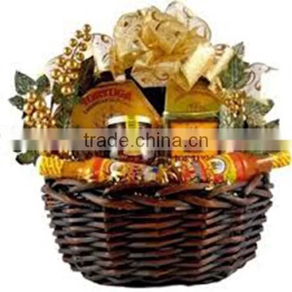 HOT 100%Handmade Natural flower girl basket