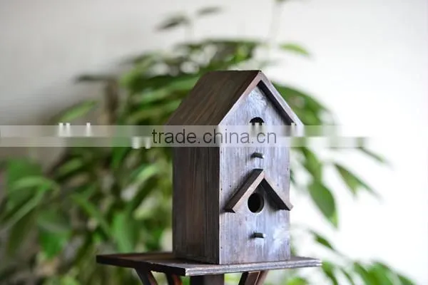 Wholesale Bird Cages, White Wooden Decorative Bird Cages