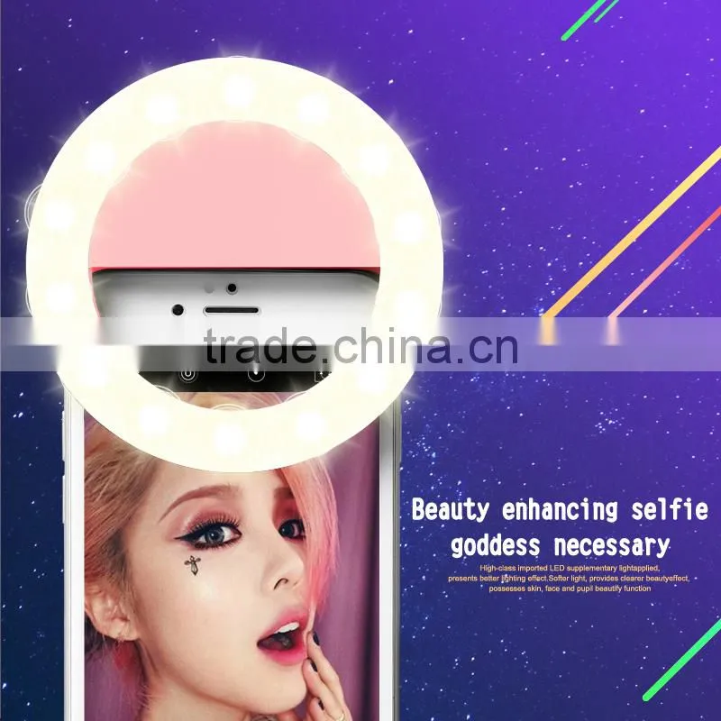 high quality rgknse selfie ring ligt for iPhone6/7 Of New Structure