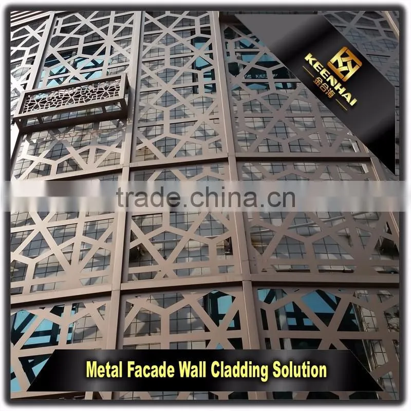 EXterior Decorative Aluminium Prefabricated Wall Panels for Curtail Walls
