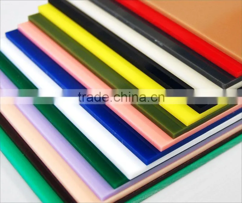 high quality clear/transparent cast acrylic