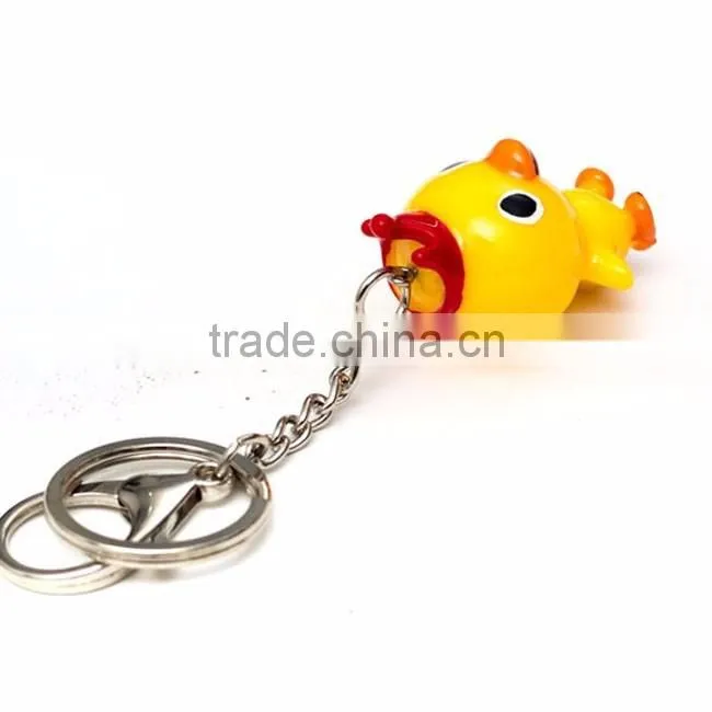 Custom 3d duck keychains for give away gift
