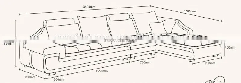 2016 antique sofa set for living room