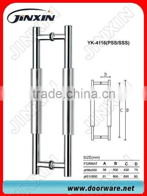 JINXIN stainless steel Timber door handles