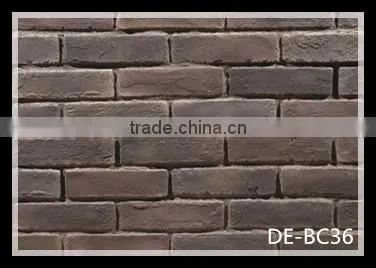 Cement base building faux wall brick cladding for decoration