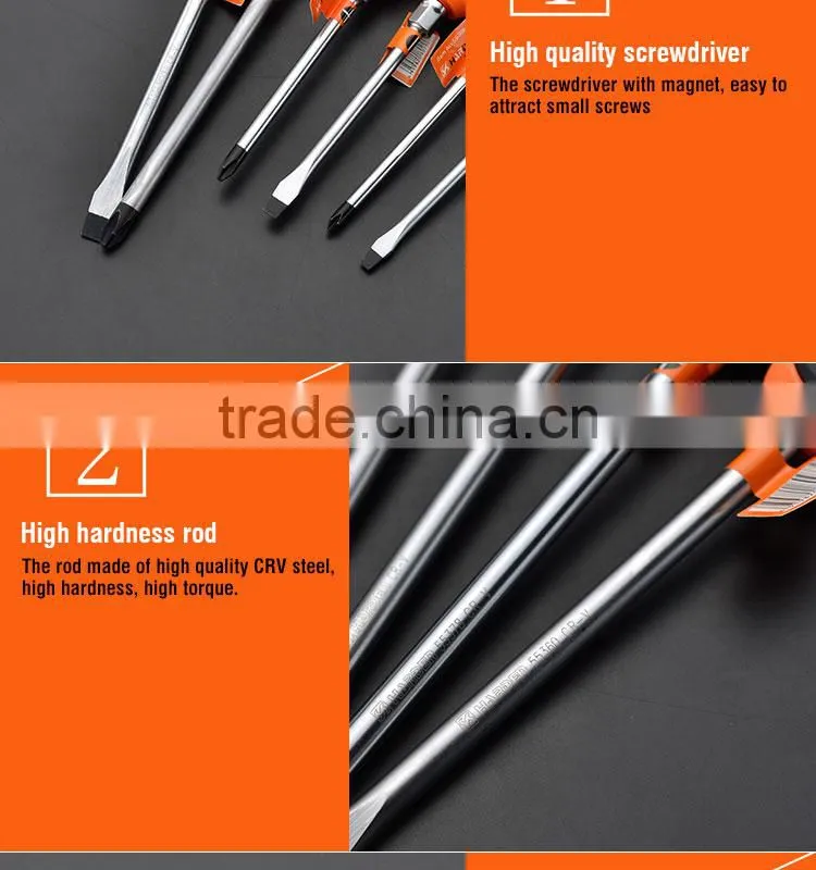 Durable Comfortable TPR Handle CR-V Philips Electric Screwdriver