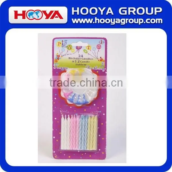 24 PCS Happy Birthday Singing Candle