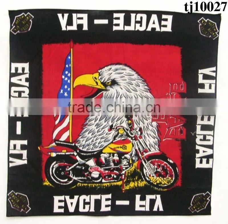 2016 Hot sale factory price I Love the USA designer kerchief