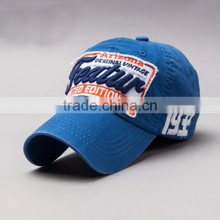 2017 custom washed cotton baseball cap dad hats