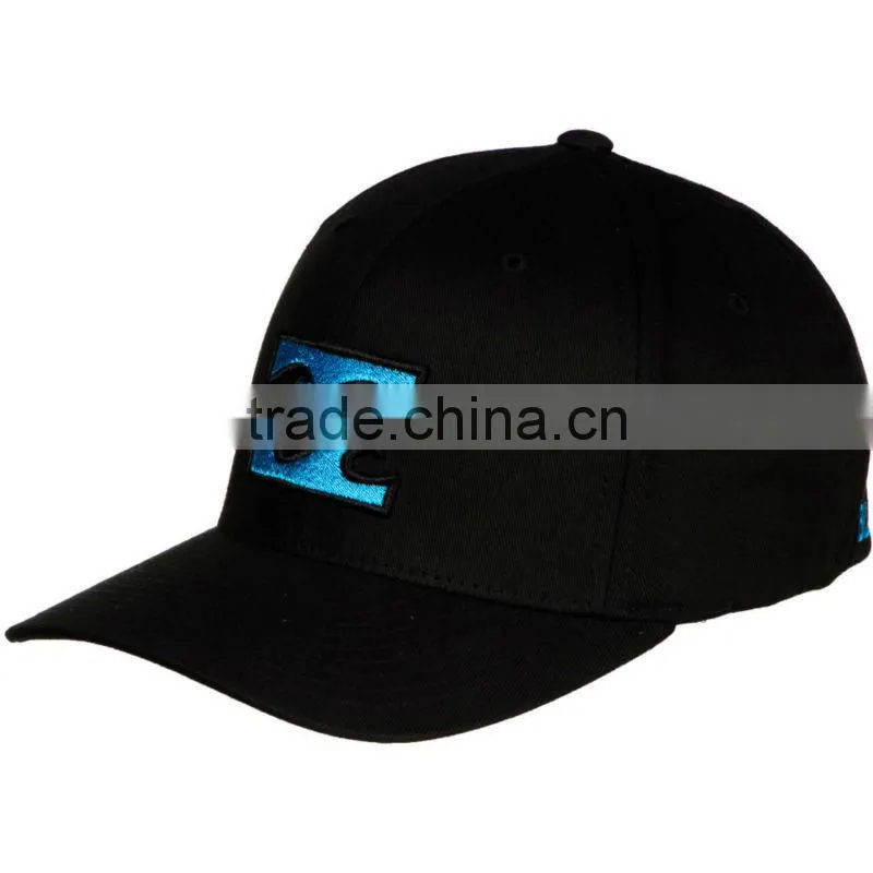 100% cotton cheap custom embroidery full back baseball hats
