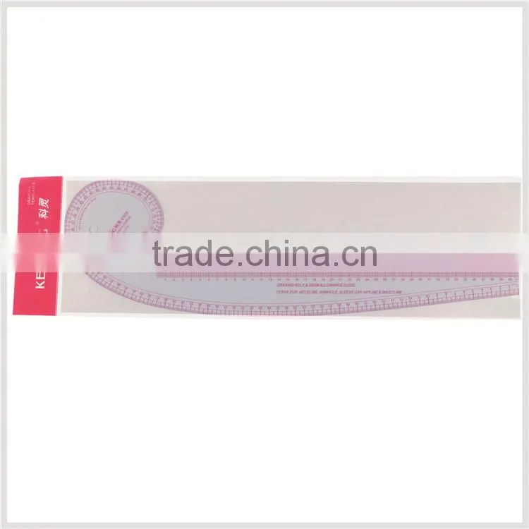Kearing brand, plastic triangle scale ruler, with 1/4 &1/5 size normal printed, economical scale ruler # 8545B