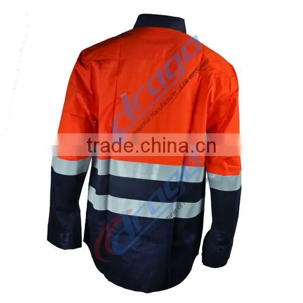 Aramid fire resistant shirt for Oil Field