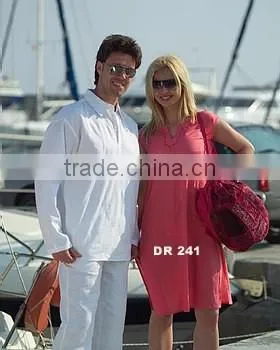 White Sheer Beach Dress