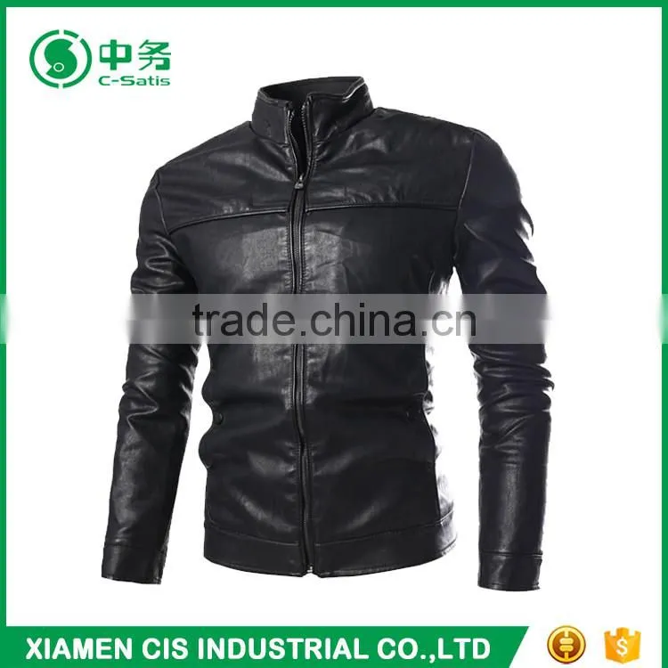 Cheap Price Wholesale Pakistan PU Leather Jackets for Men