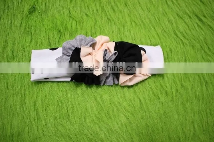 giggle moon remake bowknot headband polka dot hairbands girl flower hairband ruffled outfits headband