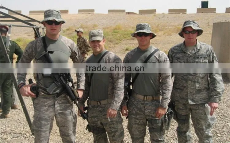 Digital camouflage military uniform army combat shirt
