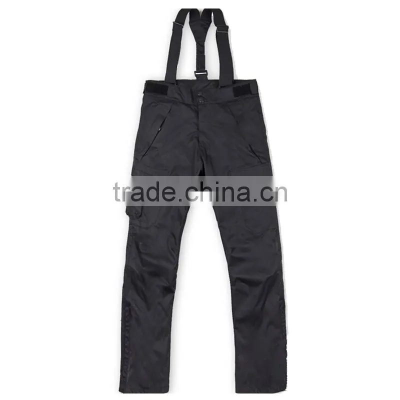 High quality custom winter active mens outdoor black technical snow pant