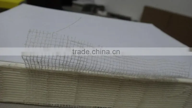 Spine of paper
